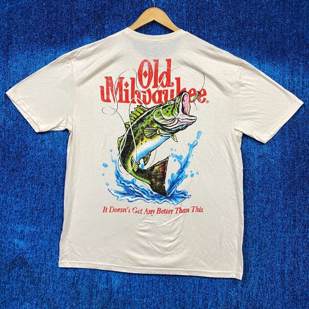 Old Milwaukee Beer Graphic T-Shirt Size Extra Large